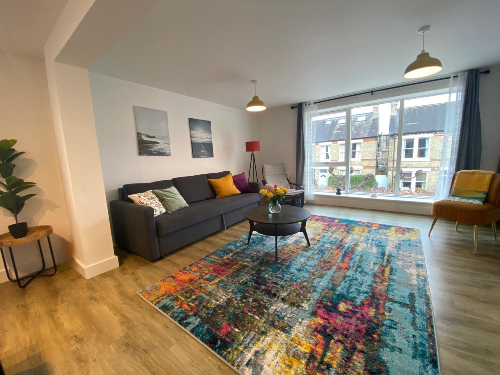 Cambridge Stays Riverside Apart Hotel With 2Br Flats At The City Centre-Parking-Balcony Exteriér fotografie