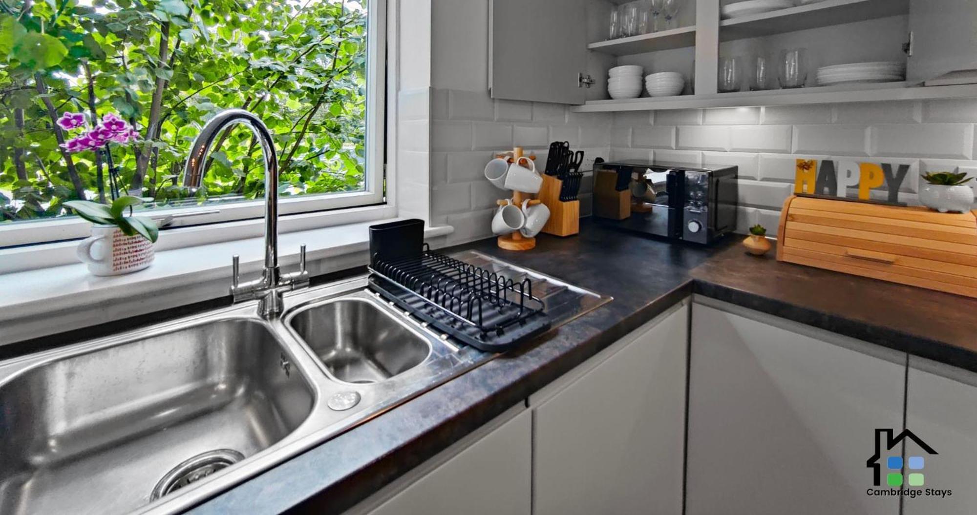 Cambridge Stays Riverside Apart Hotel With 2Br Flats At The City Centre-Parking-Balcony Exteriér fotografie
