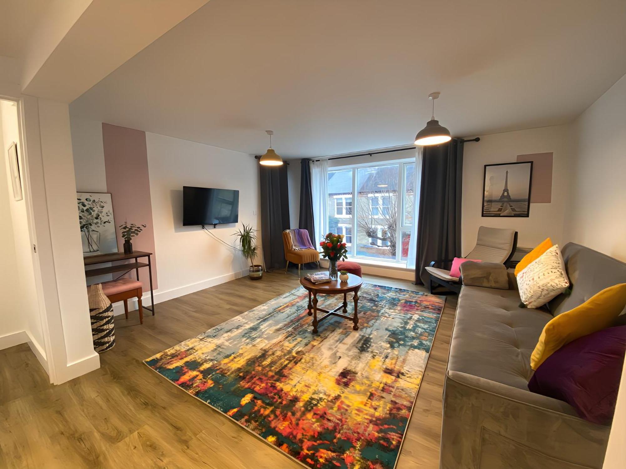 Cambridge Stays Riverside Apart Hotel With 2Br Flats At The City Centre-Parking-Balcony Exteriér fotografie