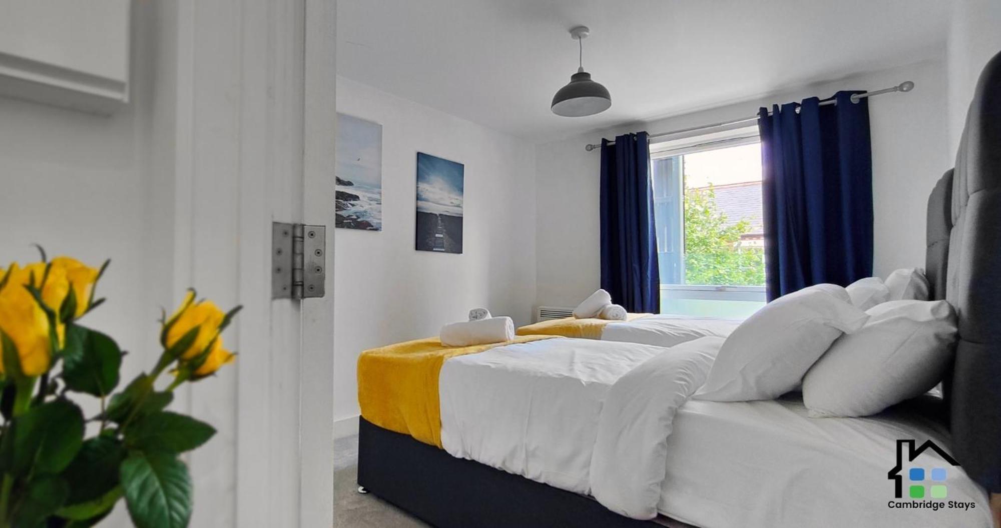 Cambridge Stays Riverside Apart Hotel With 2Br Flats At The City Centre-Parking-Balcony Exteriér fotografie