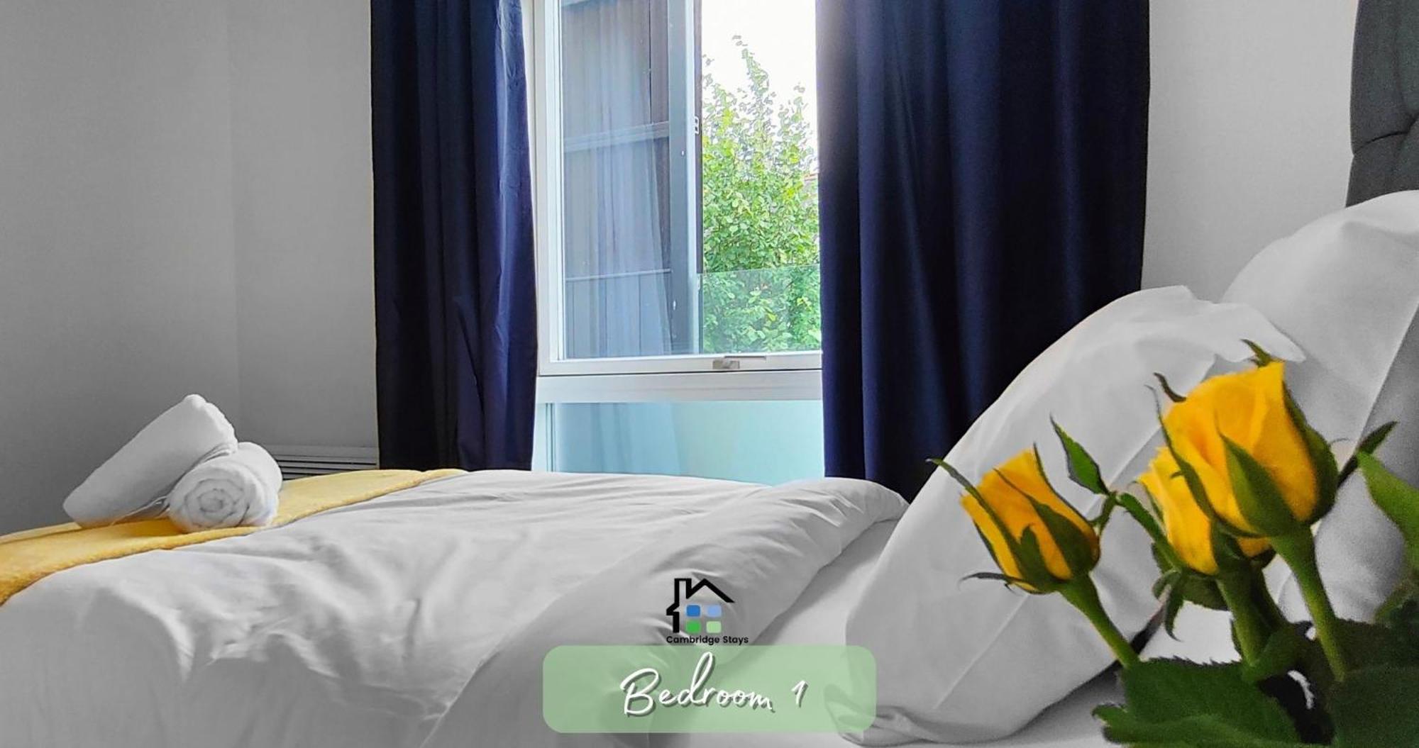 Cambridge Stays Riverside Apart Hotel With 2Br Flats At The City Centre-Parking-Balcony Exteriér fotografie