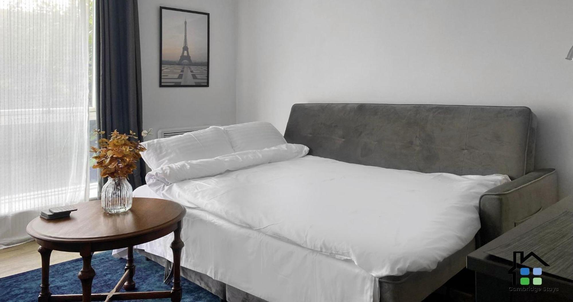 Cambridge Stays Riverside Apart Hotel With 2Br Flats At The City Centre-Parking-Balcony Exteriér fotografie