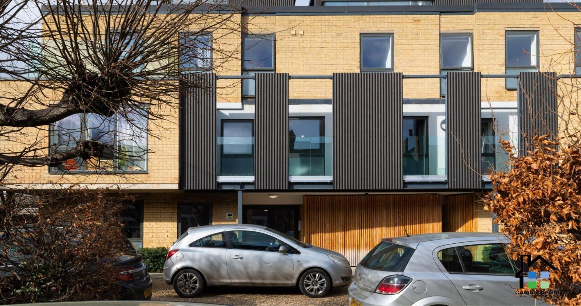 Cambridge Stays Riverside Apart Hotel With 2Br Flats At The City Centre-Parking-Balcony Pokoj fotografie